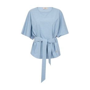 MMRikas roy blouse Mos Mosh, light blue