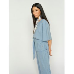 MMRikas roy blouse Mos Mosh, light blue