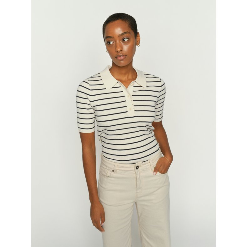 Caliz stripe ss knit Mos Mosh, salute navy