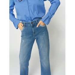 MMCecilia perla jeans Mos Mosh, mid blue