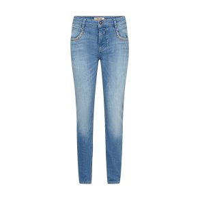 MMNaomi salute emb. jeans Mos Mosh, mid blue