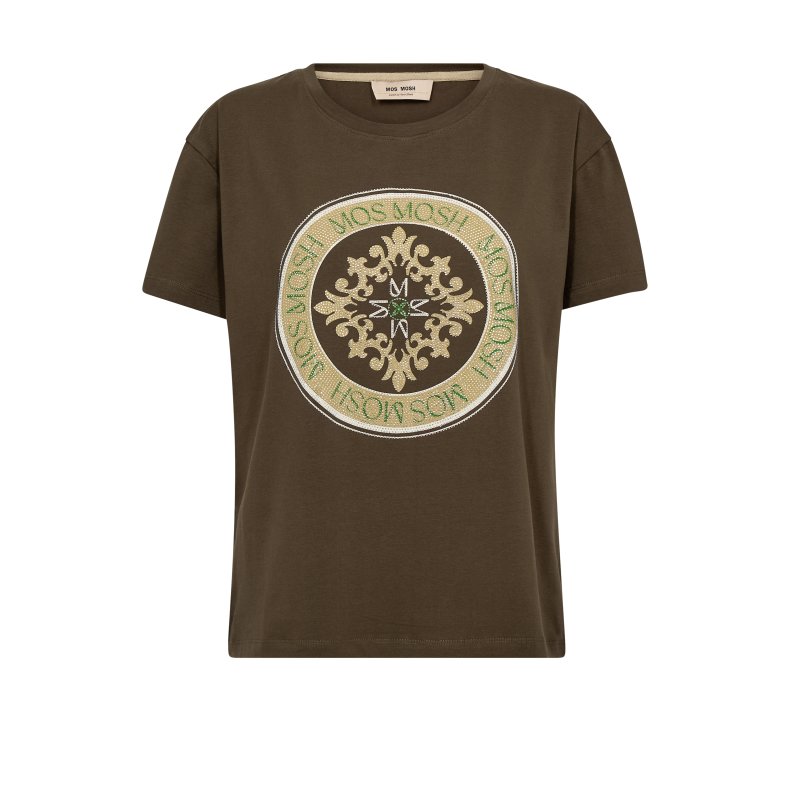 MMjudd o-ss tee Mos Mosh, olive night