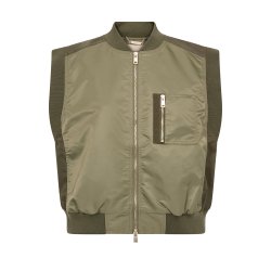 MMJovo neola waistcoat Mos Mosh, olive night