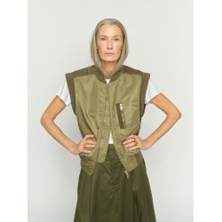 MMJovo neola waistcoat Mos Mosh, olive night