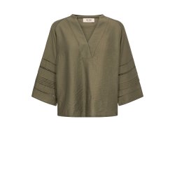 MMAleysa nila blouse Mos Mosh, olive night