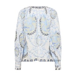 MMWylde orchid blouse Mos Mosh, brunnera blue