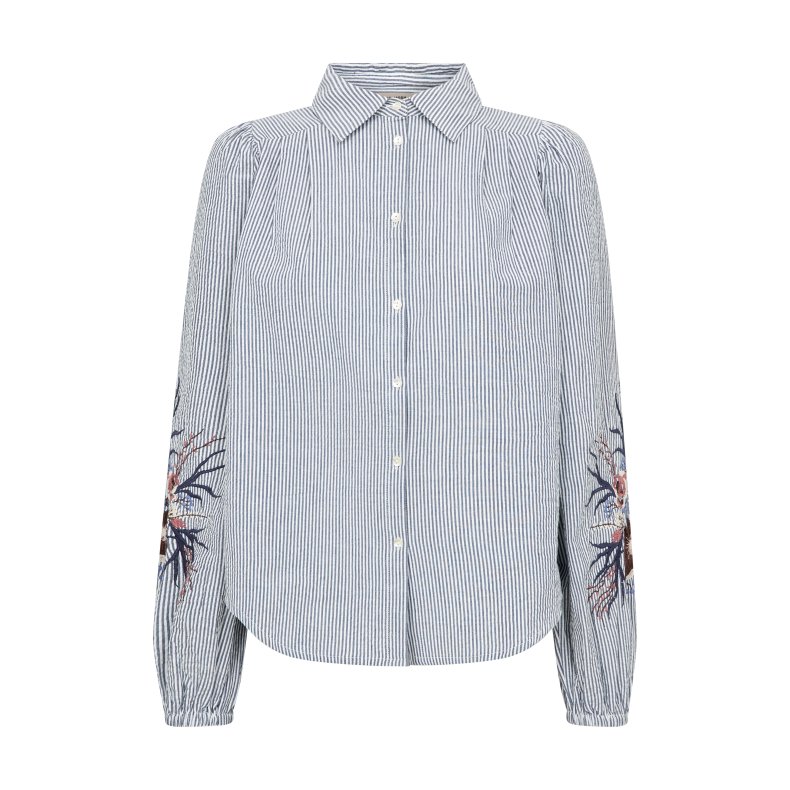 MMCiu oxfo shirt Mos Mosh, crown blue