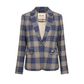 MMBlake chec blazer Mos Mosh, crown blue