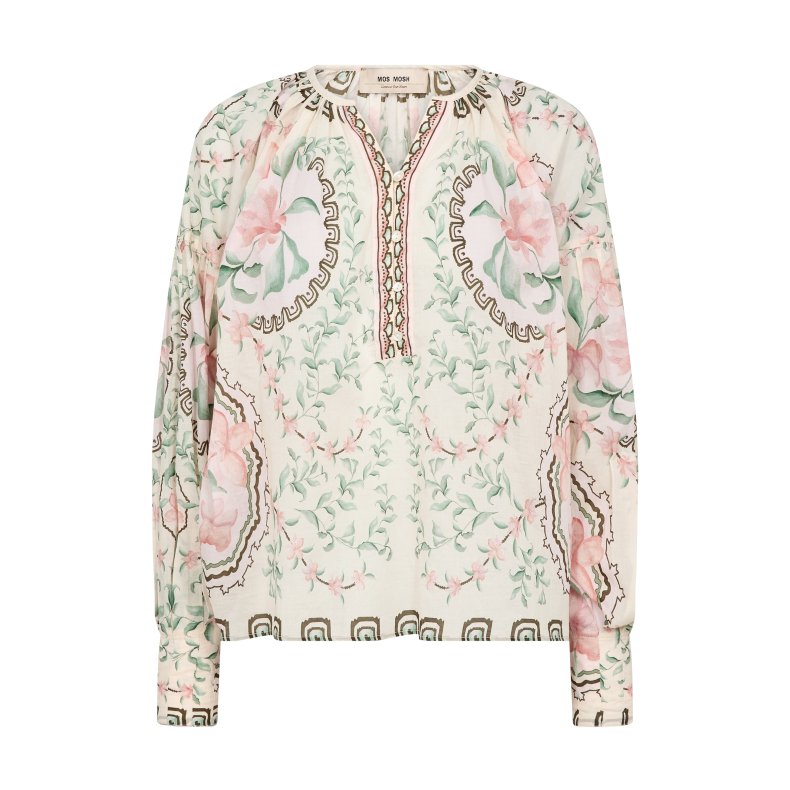 MMWylde orchid blouse Mos Mosh, turf green