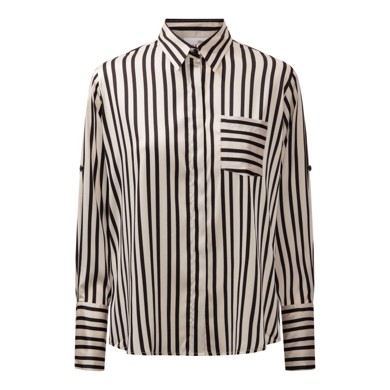 Mason shirt Karmamia, black stripe