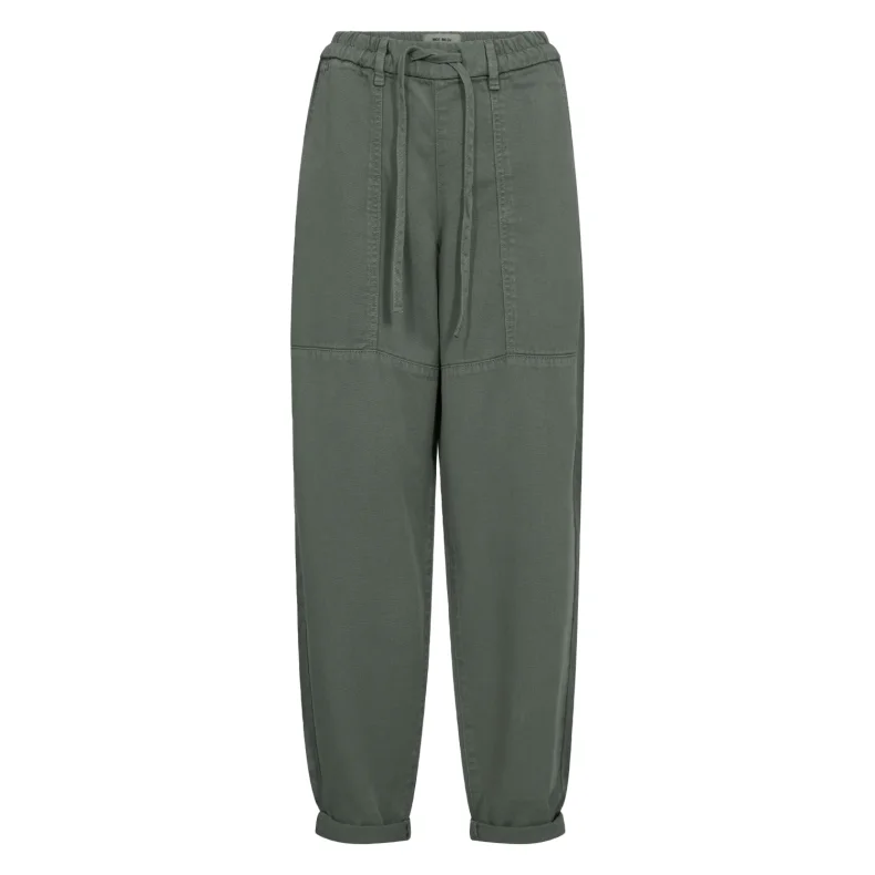 Maison stalom pant Mos Mosh, olive night