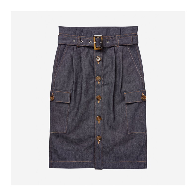 Raina skirt Munthe, indigo