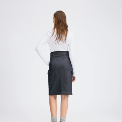 Raina skirt Munthe, indigo
