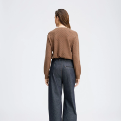 Relina knit Munthe, brown