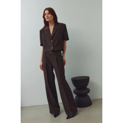 N-darryl hw pants Noella, chocolate