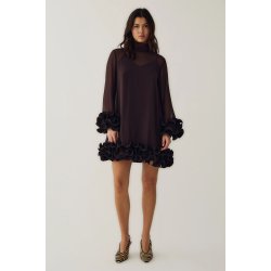 Latania dress Noella, chocolate