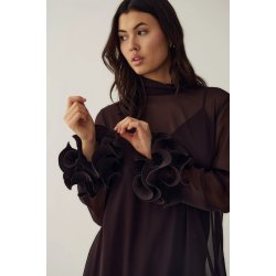 Latania dress Noella, chocolate