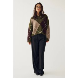Lai knit Noella, adocado green mix
