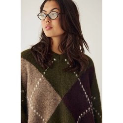 Lai knit Noella, adocado green mix