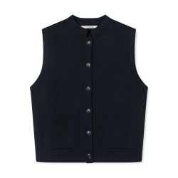 Nellie top Sibin Linnebjerg, navy