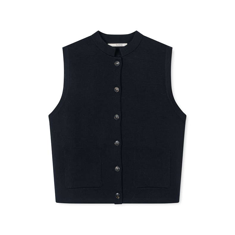 Nellie top Sibin Linnebjerg, navy
