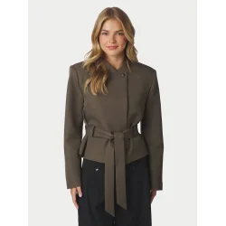 Kailyn structure blazer Neo Noir, dusty brown