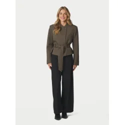Kailyn structure blazer Neo Noir, dusty brown