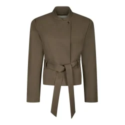 Kailyn structure blazer Neo Noir, dusty brown