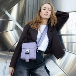 Kintobe Nico cross-body bag, Concrete Lilac