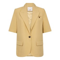 Nilan fitted ss blazer Co'Couture, pale yellow