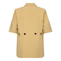 Nilan fitted ss blazer Co'Couture, pale yellow