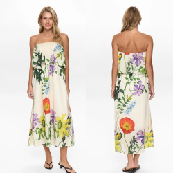 Nushailyn maxi dress N�mph, airy blue
