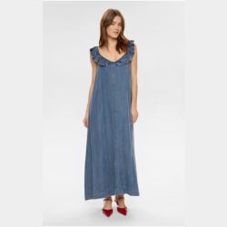 Nuelida dress N�mph, snow washed denim