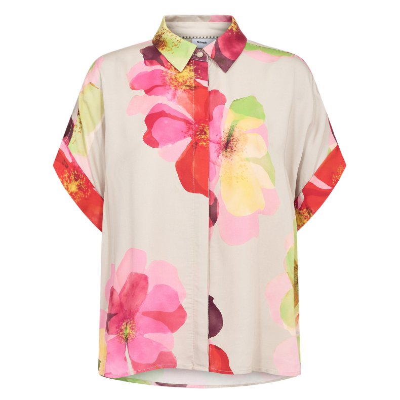 Tassy ss shirt N�mph, gray morn