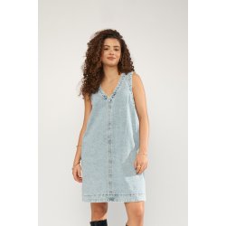 Nuirina dress N�mph, light b. stonewash denim