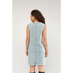 Nuirina dress N�mph, light b. stonewash denim