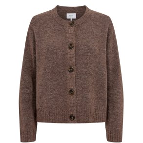 Nucarra fuette cardigan N�mph, deep taupe melange