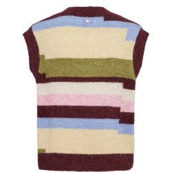 Nuriette pixel stripe vest N�mph, fig