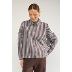 Nuhighland boxy shirt N�mph, calla green