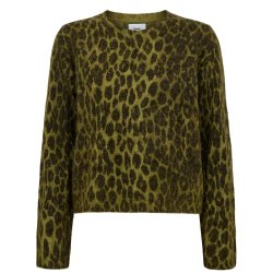 Nuriette leo pullover N�mph, calla green