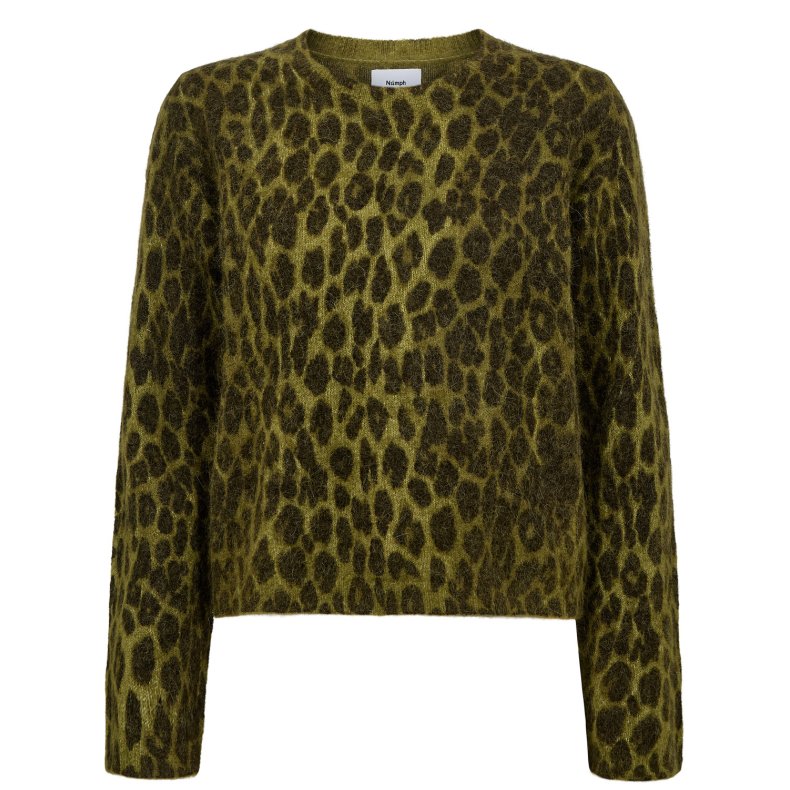Nuriette leo pullover N�mph, calla green