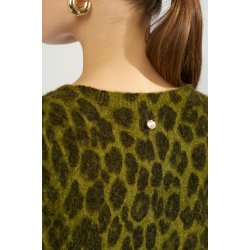 Nuriette leo pullover N�mph, calla green