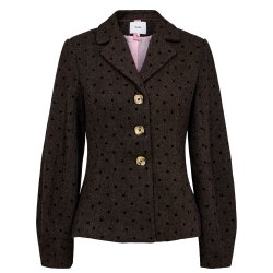 Nuamia blazer N�mph, black coffee