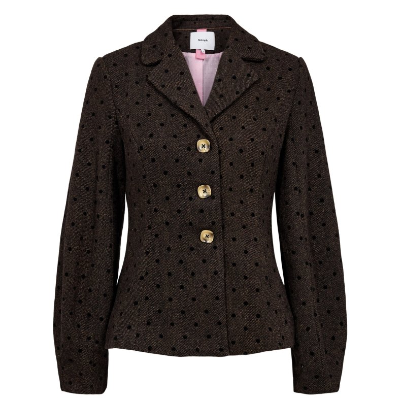 Nuamia blazer N�mph, black coffee