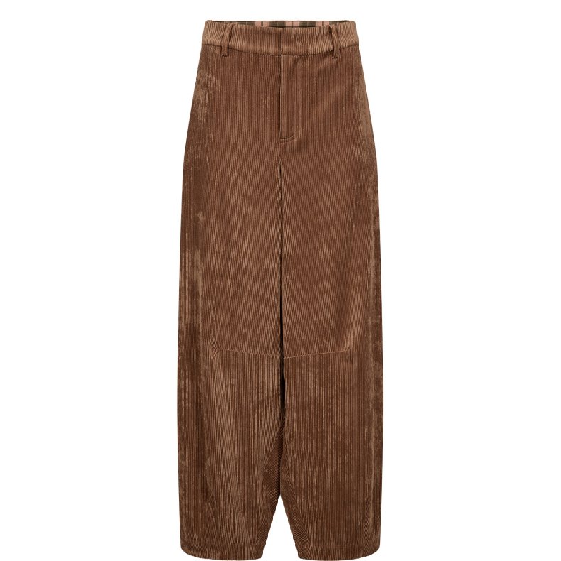 Nucelise barrel pants N�mph, deep taupe