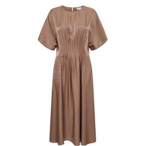 Nukendra dress N�mph, deep taupe