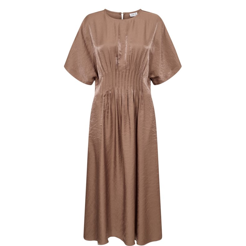 Nukendra dress N�mph, deep taupe