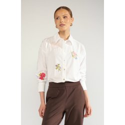 Nuhollie shirt N�mph, bright white