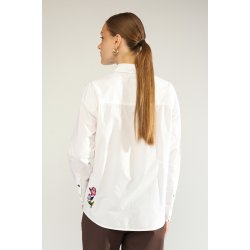 Nuhollie shirt N�mph, bright white