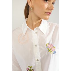 Nuhollie shirt N�mph, bright white